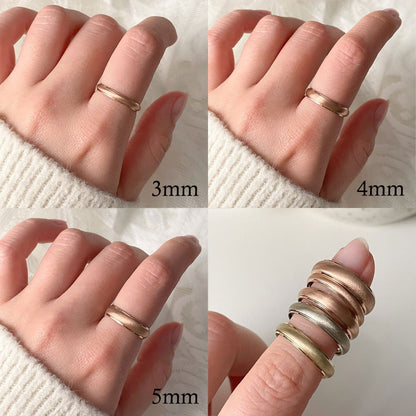 Brushed Satin Finished Band