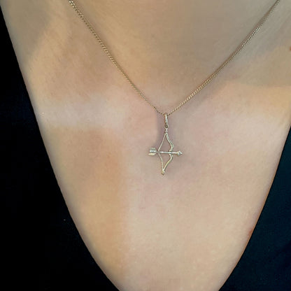 Bow and Arrow Pendant