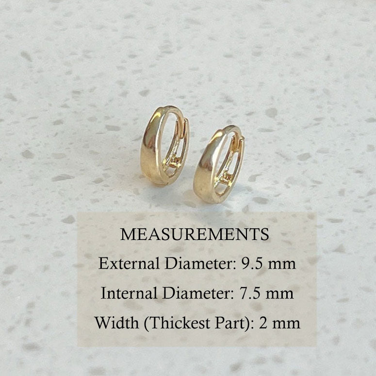Slim Hoop Earrings