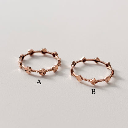 Geometric Stacking Ring