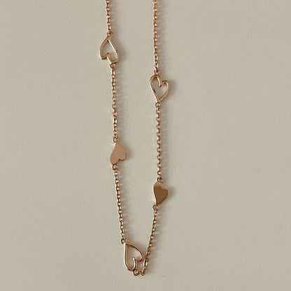 Heart Station Anklet