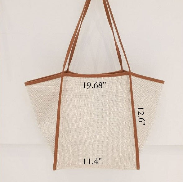 Canvas Shopper Bag