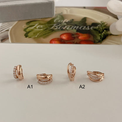 Geometric Hoop Earrings