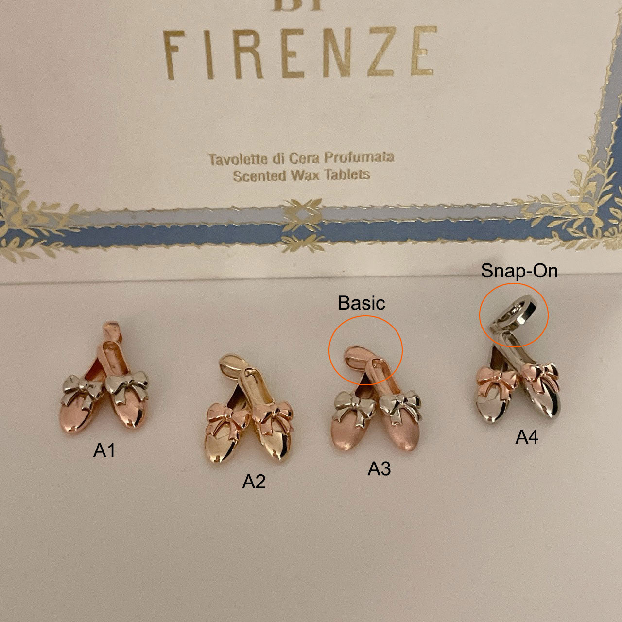 Ballerina Shoes Pendant